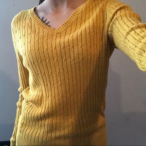 Mustard sweater